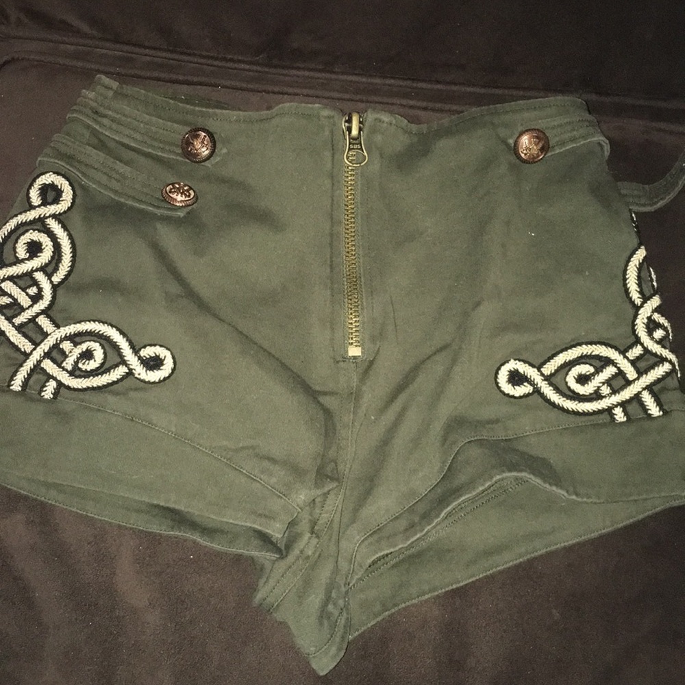 Nasty gal military shorts